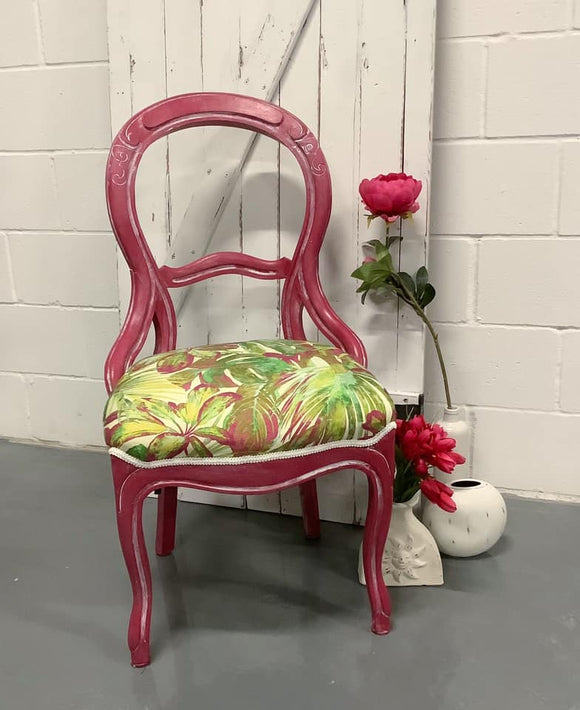 Pink Tropics Chair