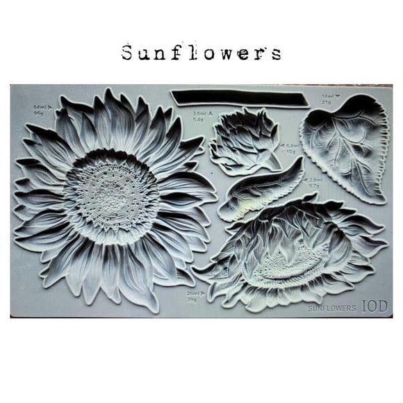Sunflower - IOD Mould