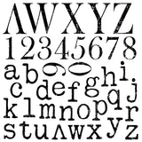 Typesetting - IOD Decor Stamp