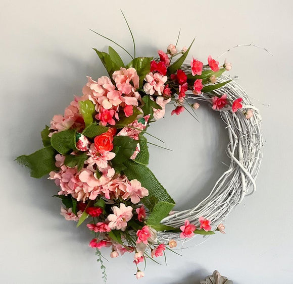 Wreath - Pretty in Pink