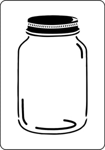 Canning Jar - JRV Stencil