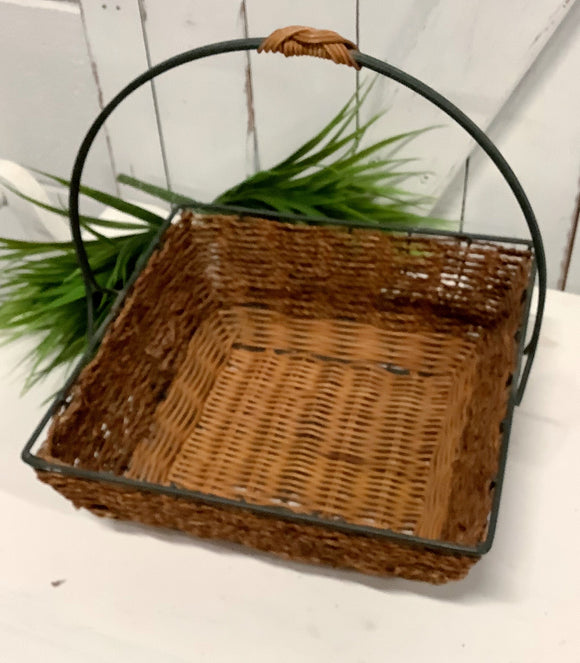 Square Weave Basket