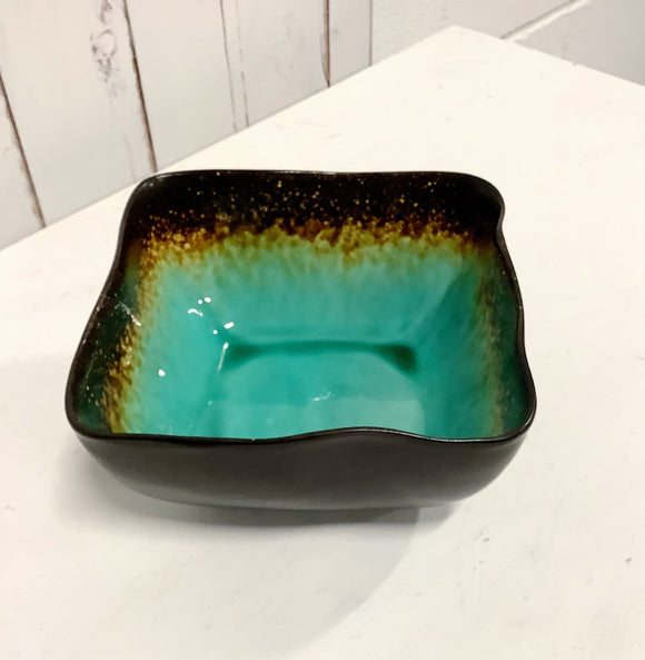 Galaxy jade square bowl