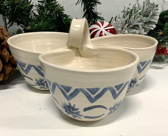 3 Bowl Pottery dish