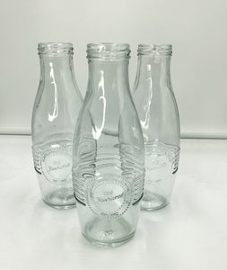 Decorative glass bottles