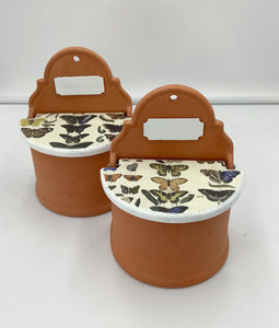 Terracotta Butterfly Box