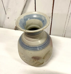 Octagonal Pottery Vase