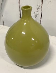 Green bud vase