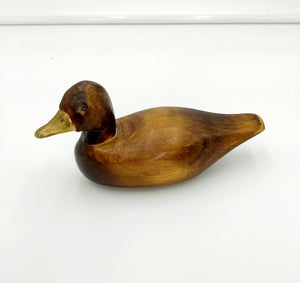 Carved Wooden Duck