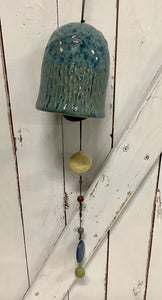 Dragonfly Pottery Wind Chimes