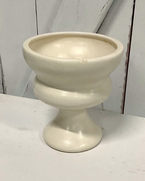 Haeger cream vase