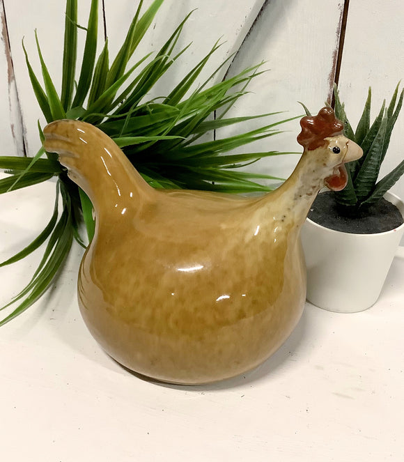 Caramel Pottery Chicken
