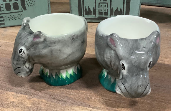 Hippo Egg Cups