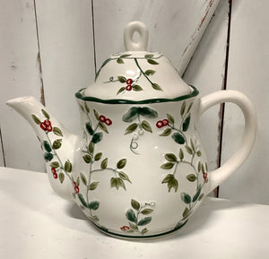 Winterberry Teapot