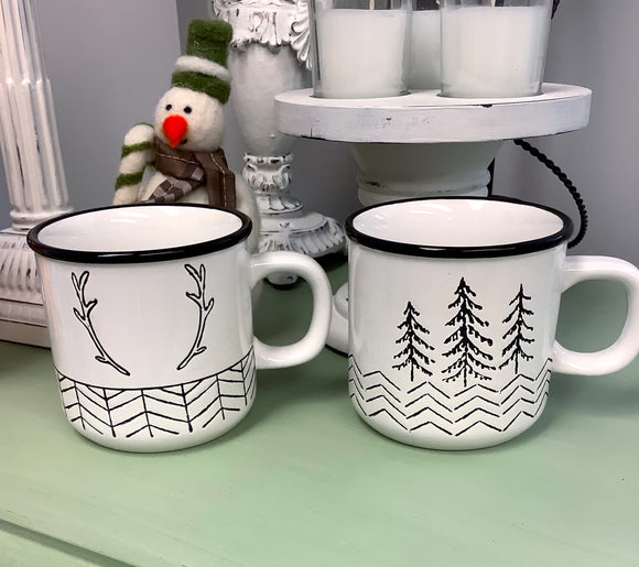 Holiday Ceramic Mugs