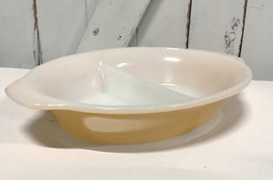 Vintage Fire King Divided dish