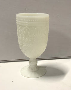 Milk Glass Goblet