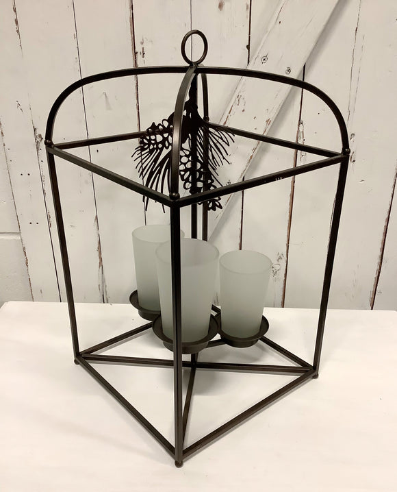 Metal Arched Candle Holder