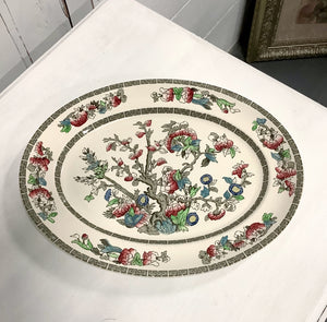 Indian Tree Oval Platter