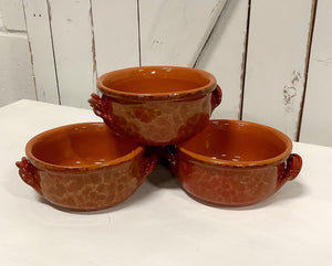 Set Redware Bowls