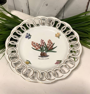 Lacework Garden Plate