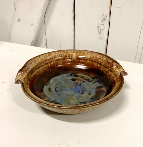 Speckled Pottery Dish