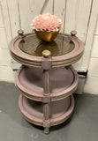 Round Tiered Side Table