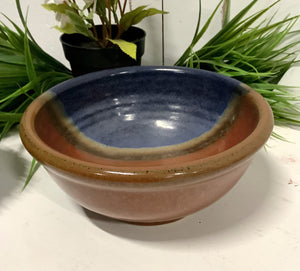 Striped Pottery Bowl