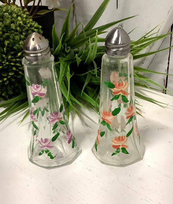 Floral Glass Shakers