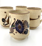 Mexican pottery mugs