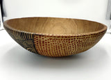 Patterned Wood Bowl