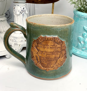 Irish Blessing Pottery Mug