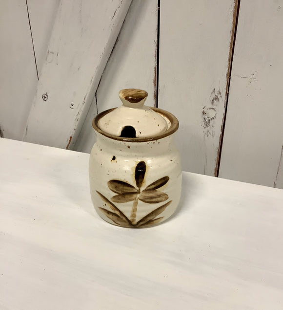 Pottery Honey/Jam Jar