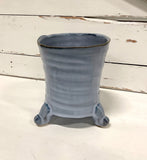 3 Footed Clay Planter