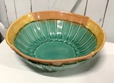 Pleated Ceramic Bowl