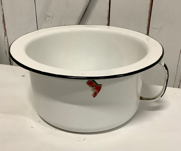 Vintage Enamel Washbasin