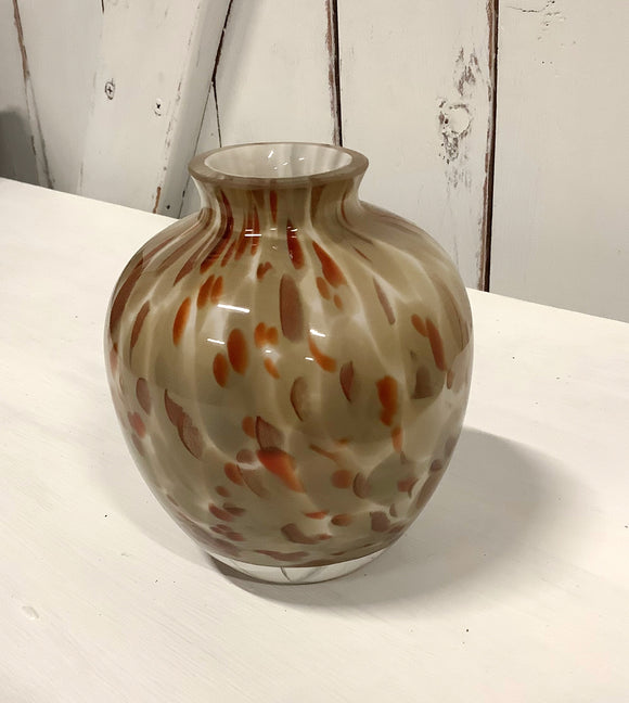 Solid Glass Vase