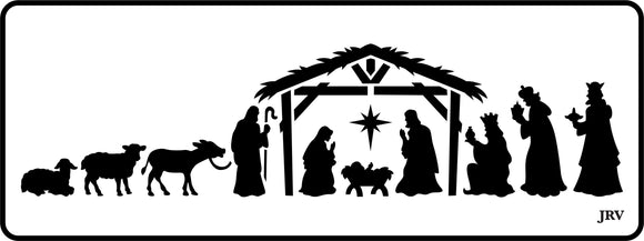 Nativity - JRV Stencil
