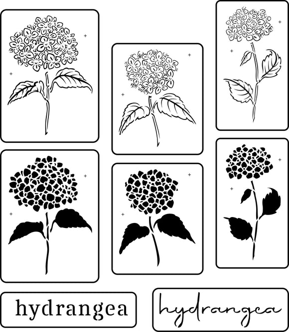 Heavenly Hydrangeas - JRV Stencil