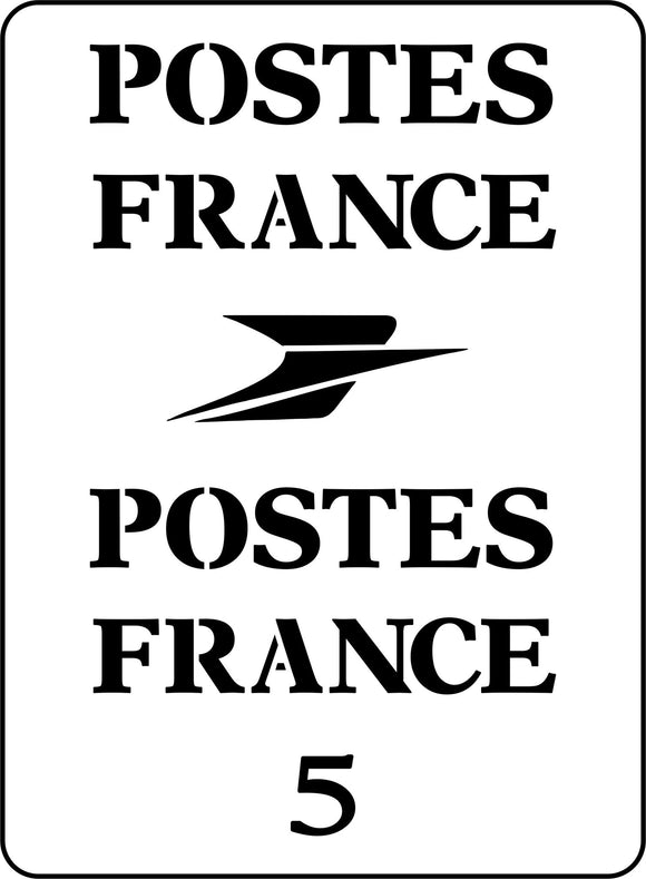French Stamp - JRV Stencil