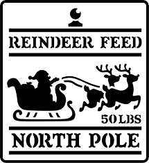 Reindeer Feed - JRV Stencil